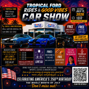 car show in orlando florida on july 11