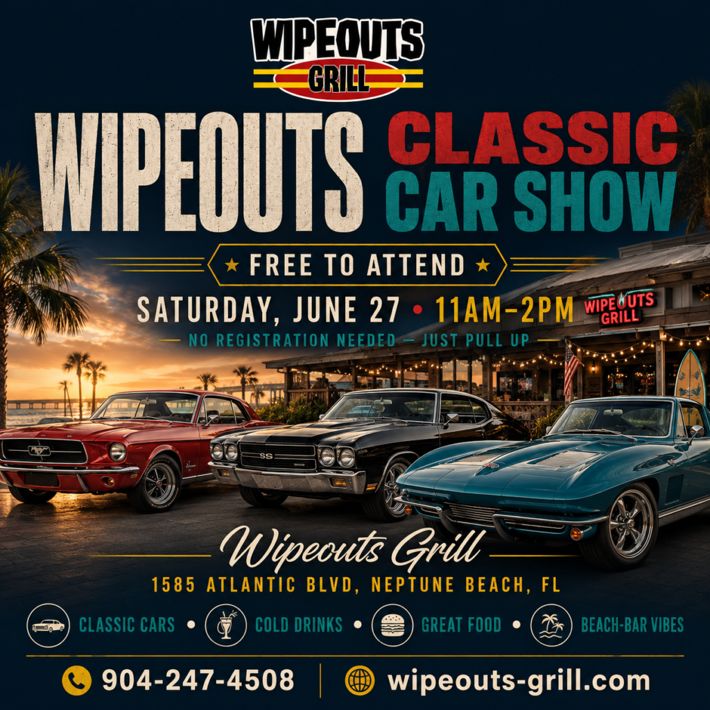 car show in neptune beach florida on june 27