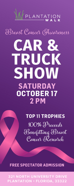 car show in plantation florida on october 17
