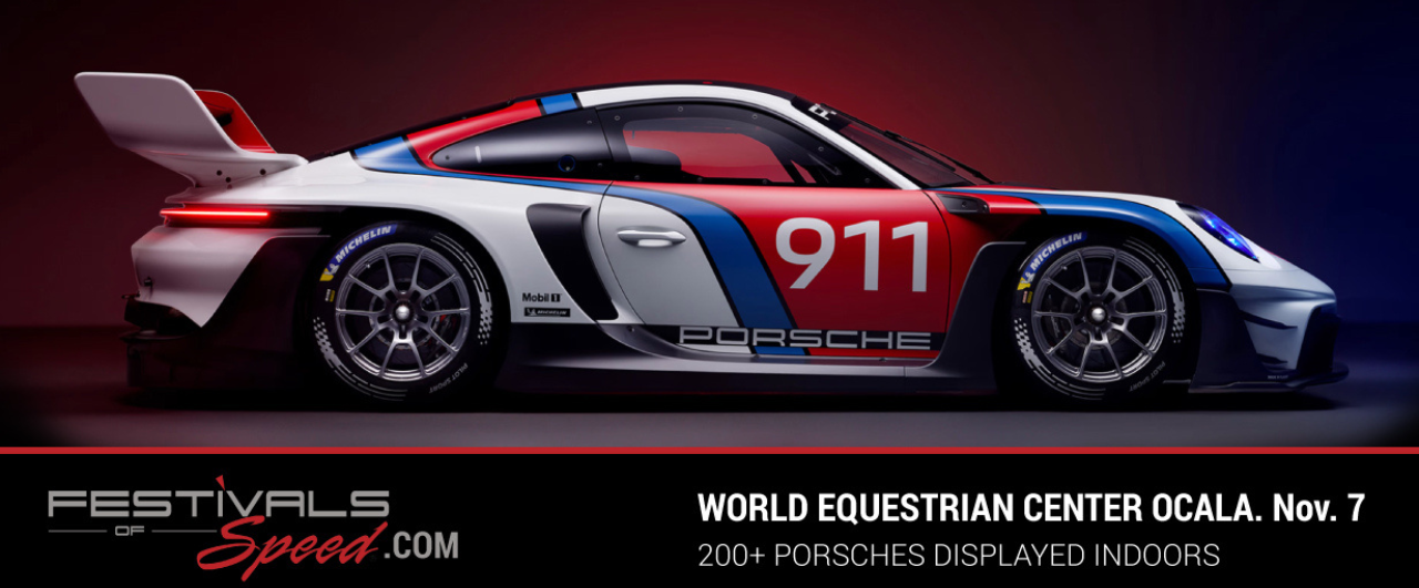 porsche car show in ocala florida on november 7