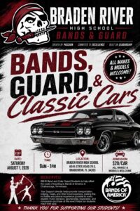 car shwo in bradenton florida on august 1