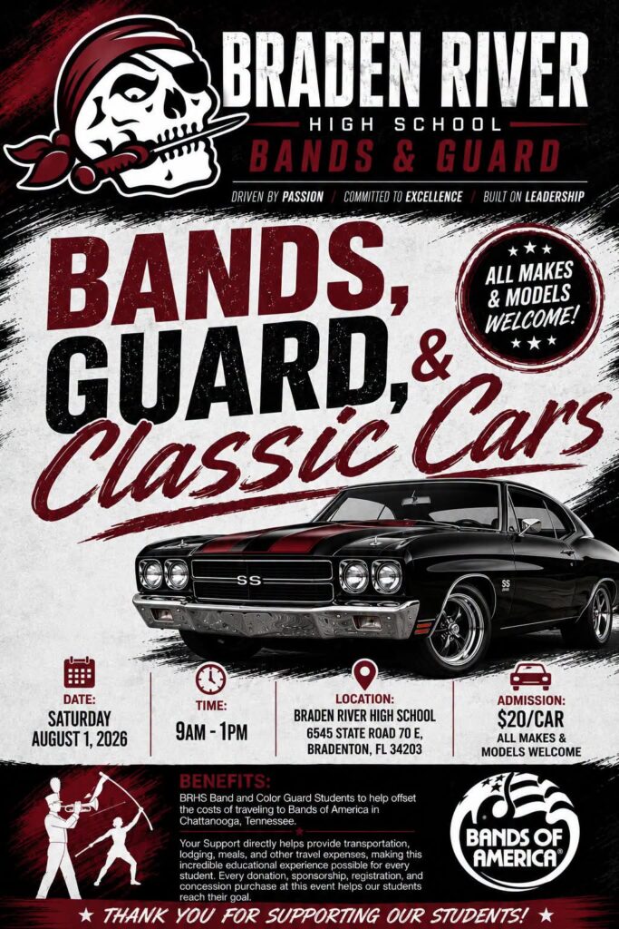 car shwo in bradenton florida on august 1