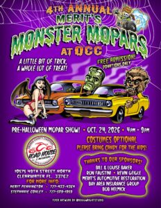 mopar car show in clearwater florida on october 24