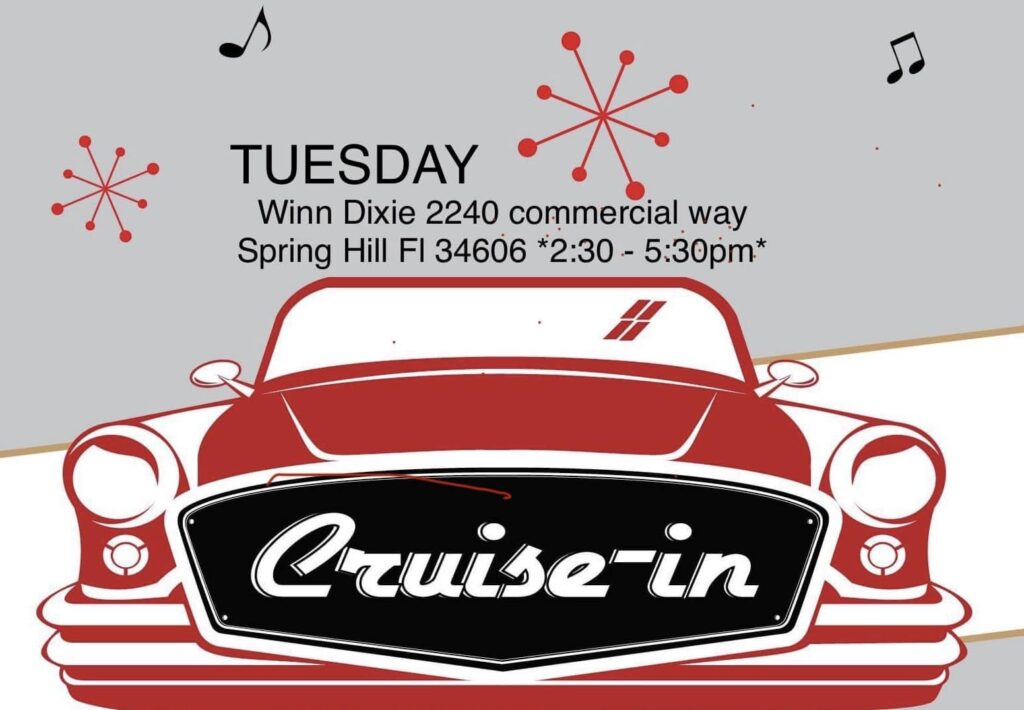 car show in spring hill florida on tuesday