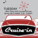 car show in spring hill florida on tuesday