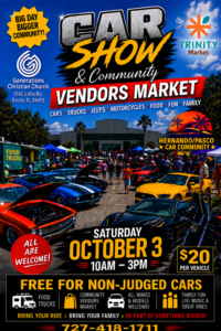 car show in trinity florida on october 3