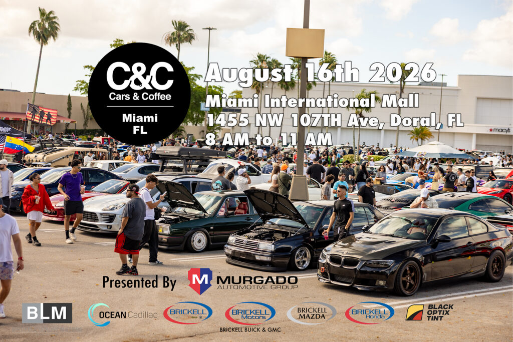car show in doral miami florida on august 16