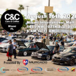 car show in doral miami florida on august 16