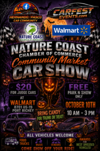 car show in port richey florida on october 10