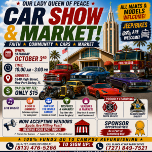 car show in new port richey florida on october 3