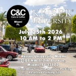 car show in miami florida on july 25