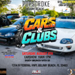 car show in delray beach florida on august 8