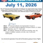 car show in pompano beach florida on july 11