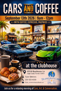 car show in cape coral florida on september 13
