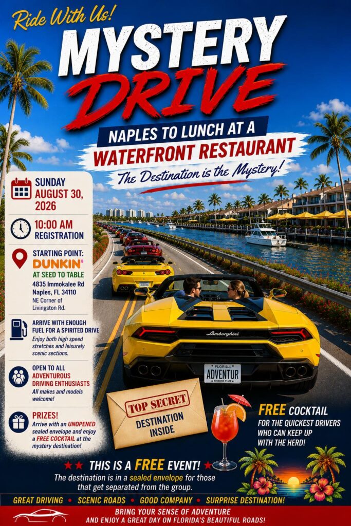 car show in naples florida on august 30