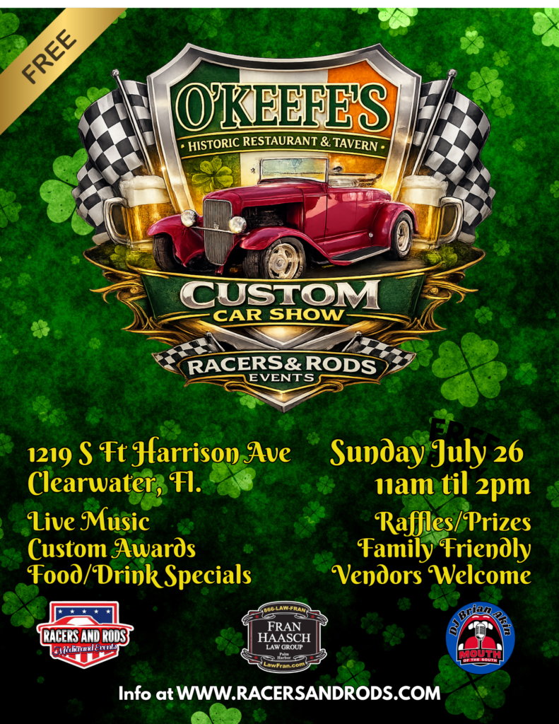 car show in clearwater florida on july 26