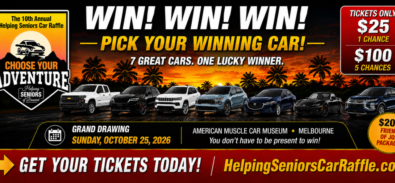 car show raffle in melbourne florida on october 25
