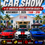 car show in boynton beach florida on november 7