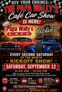 car show in bradenton florida on saturdays
