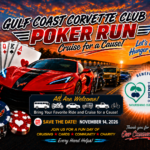 corvette poker run in bradenton florida on november 14