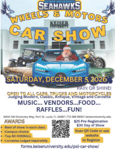 car show in port saint lucie florida on december 5