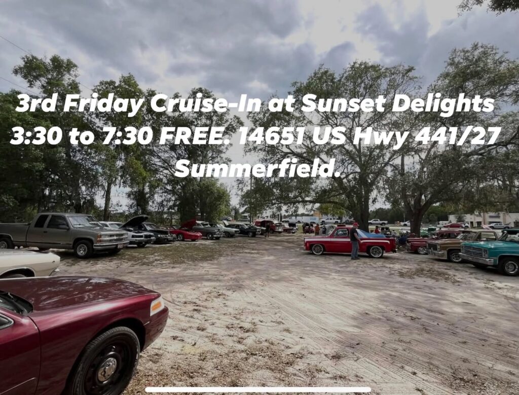 car show in summerfield florida on fridays