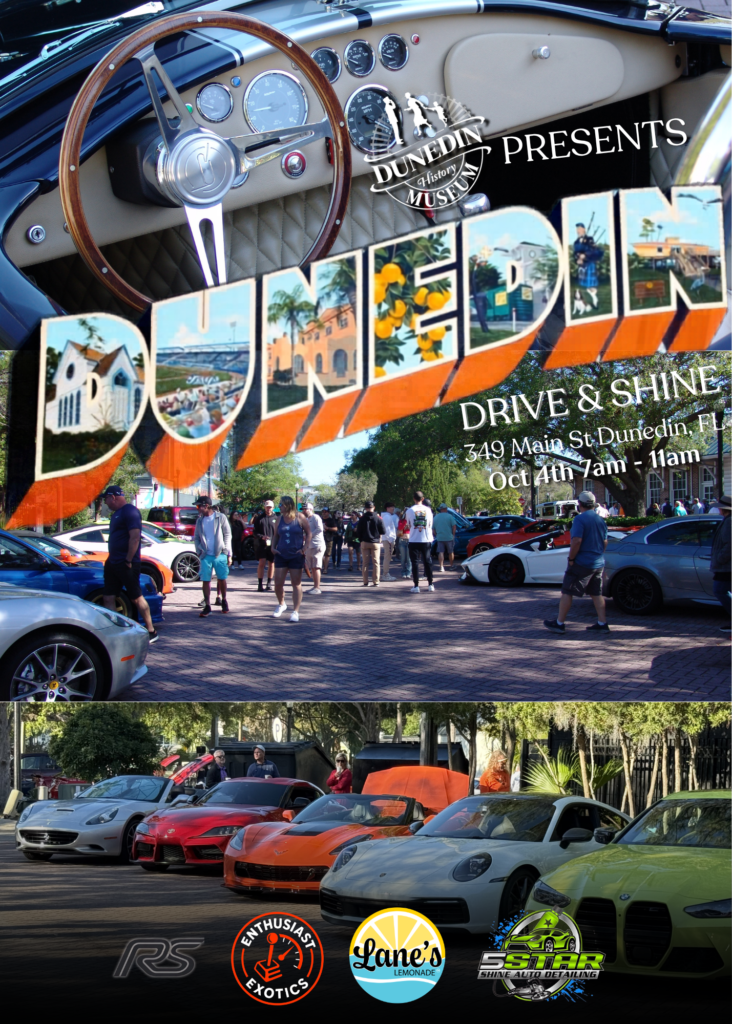car show in dunedin florida on october 4