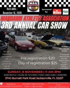 car show in jacksonville florida on november 8