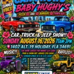 car show in holiday florida on august 16