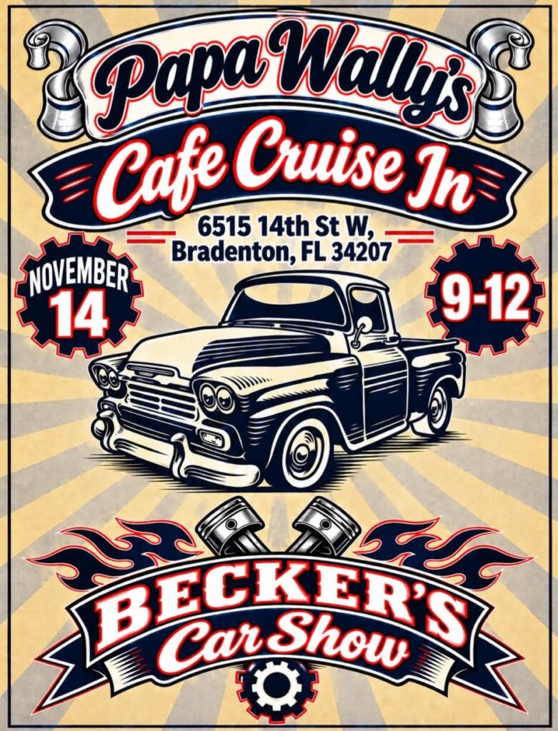 car show in bradenton florida on saturdays