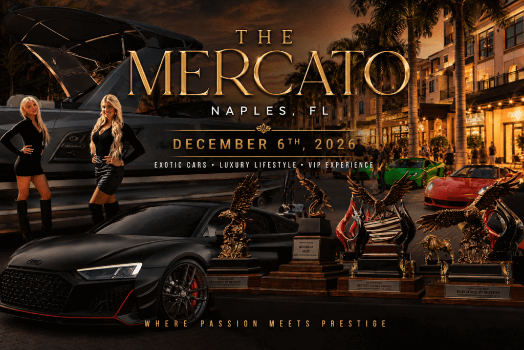 car show in naples florida on december 6