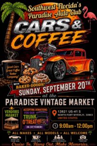 car show in north fort myers florida on september 20