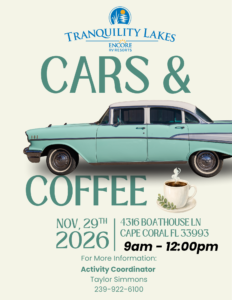 car show in cape coral florida on november 29
