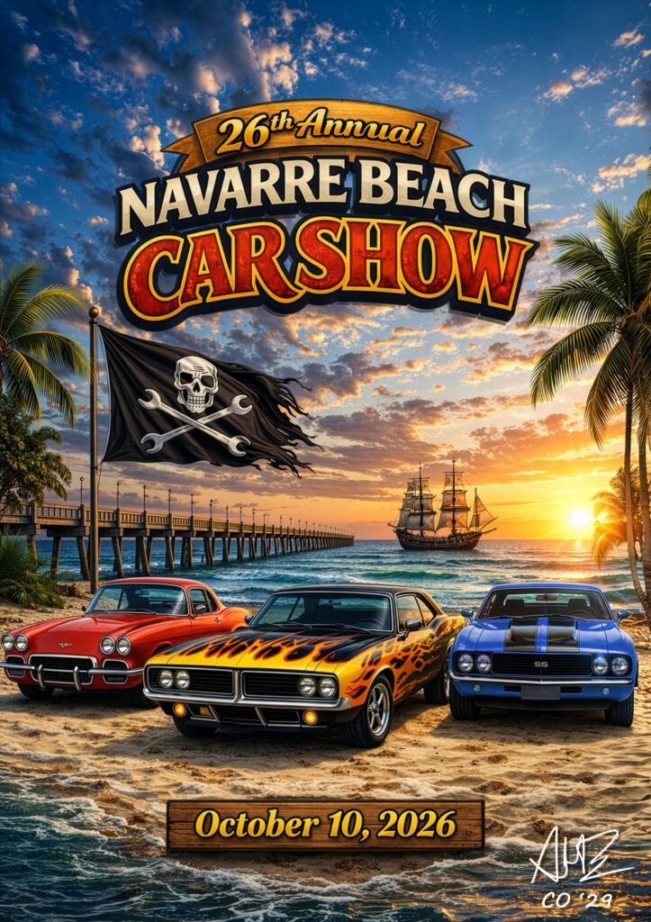 car show in navarre florida on october 10