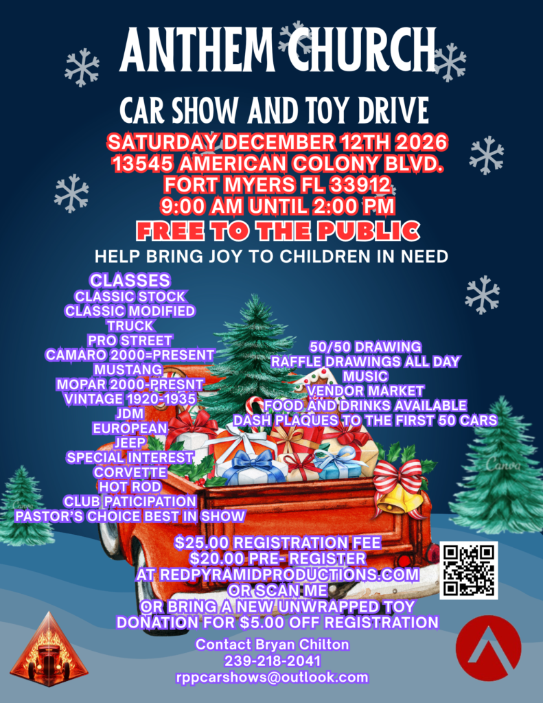 car show in fort myers florida on december 12