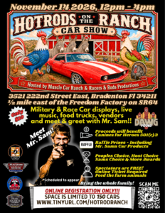 car show in brandenton florida on november 14