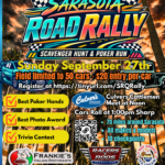 road rally car show in sarasota florida on september 27