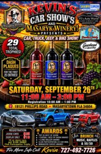 car how in Masaryktown florida on september 26