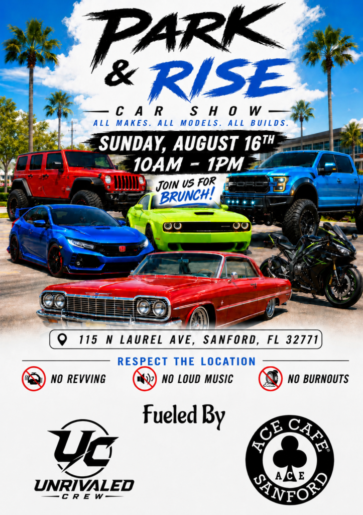 car show in sanford florida on august 16