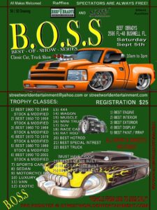 car show in bushnell florida on september 5