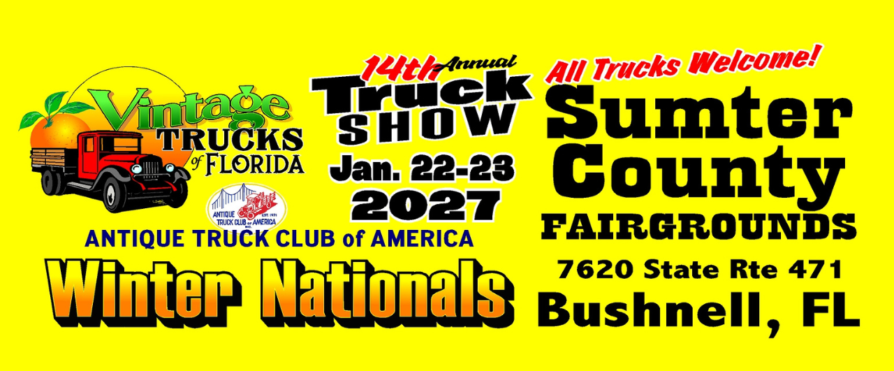 truck show in bushnell florida on jan 22 23