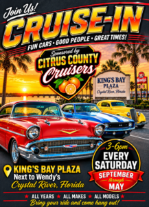 car show in crystal river florida on saturdays