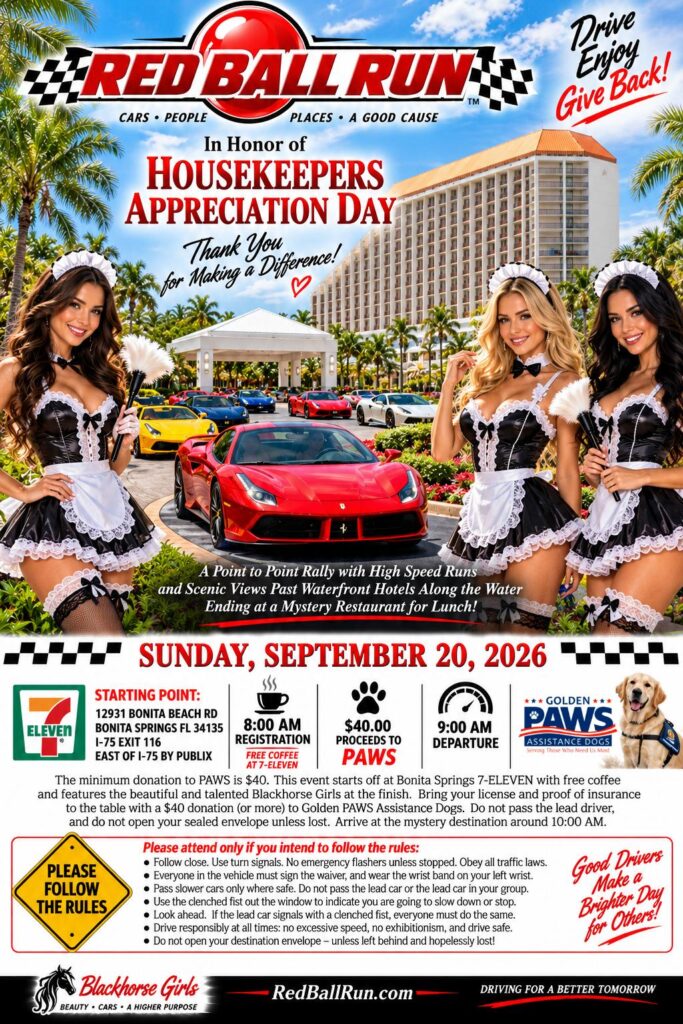 car show rally in bonita springs florida on september 20