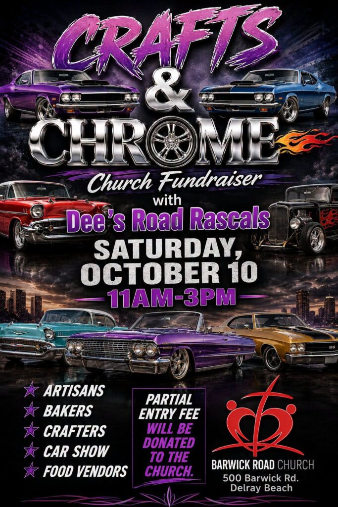 car show in delray beach florida on october 10