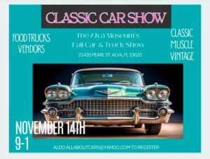 car show in alva florida on november 14