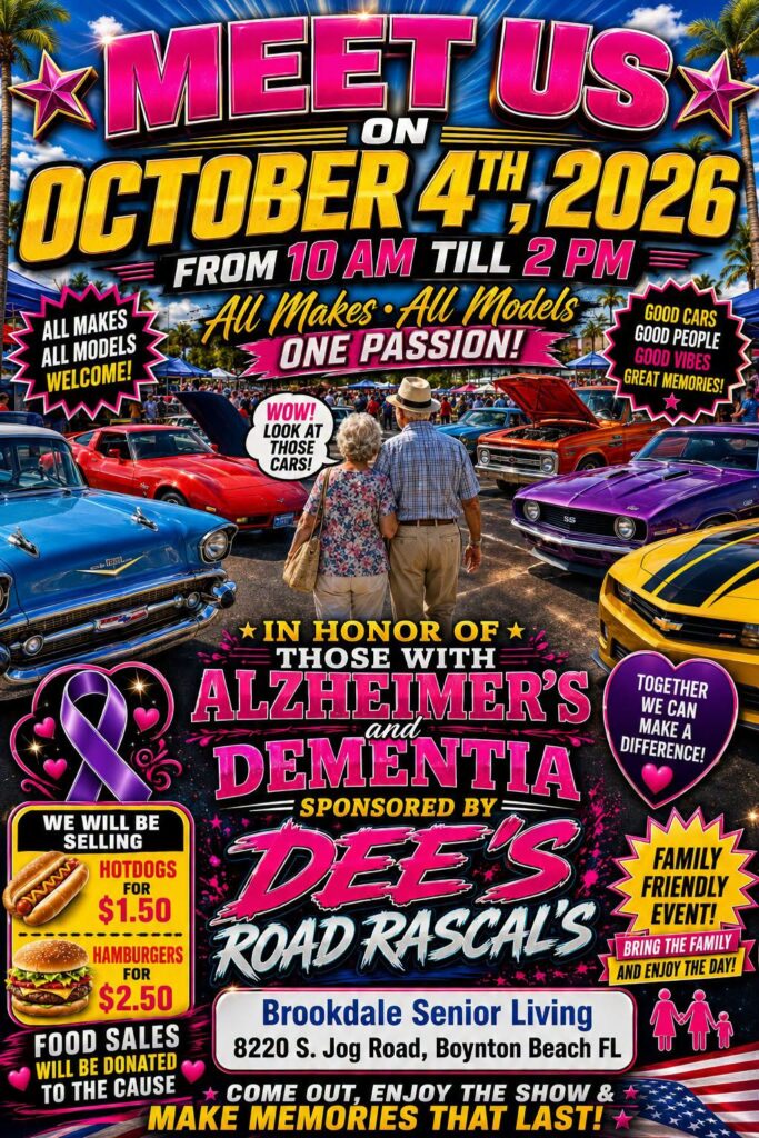 car show in boynton beach florida on october 4