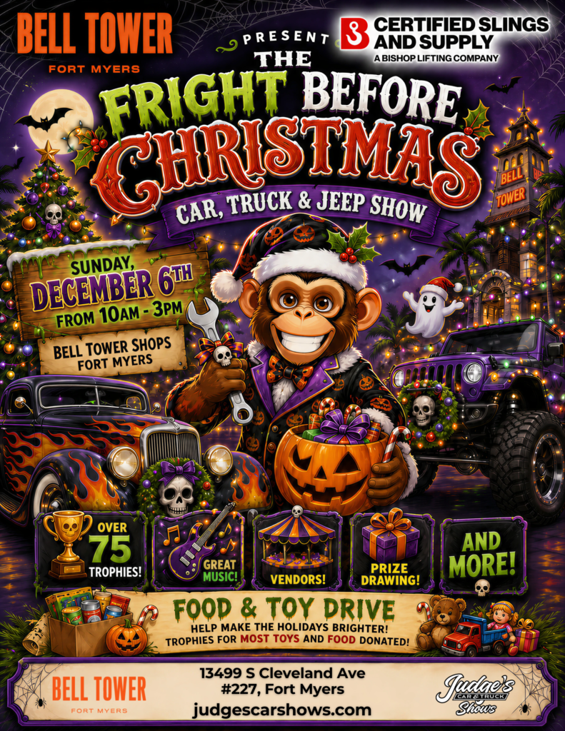 car show in fort myers florida on december 6