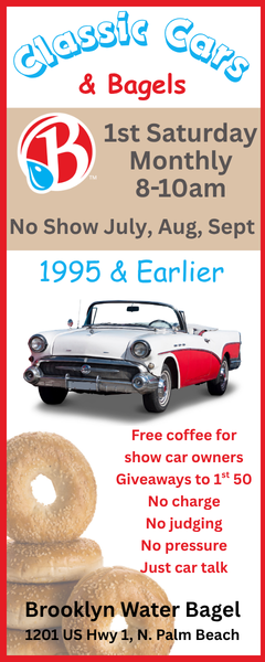 car show in plam beach florida on Saturdays