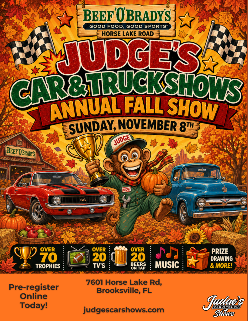 car show in brooksville florida on november 8