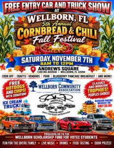 Car show in wellborn florida on November 7
